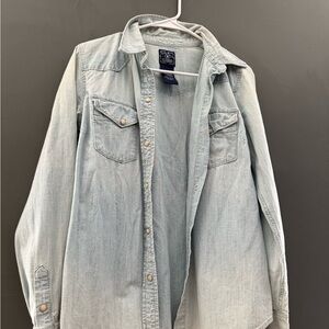 Lucky Brand Pearl Snap Button Down Shirt